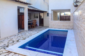 Linda casa c/piscina a 1min do mar Búzios CVL005